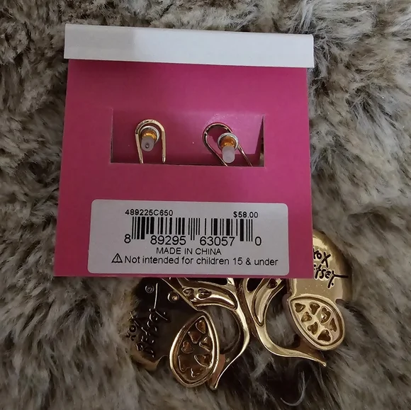 Betsey Johnson Mermaid Earrings - Picture 2 of 3